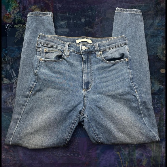 Garage Denim - GARAGE denim high waisted skinny ripped jeans